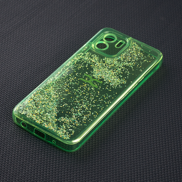 Силиконовый чехол AQUARIUM для Xiaomi Redmi A2 зеленый