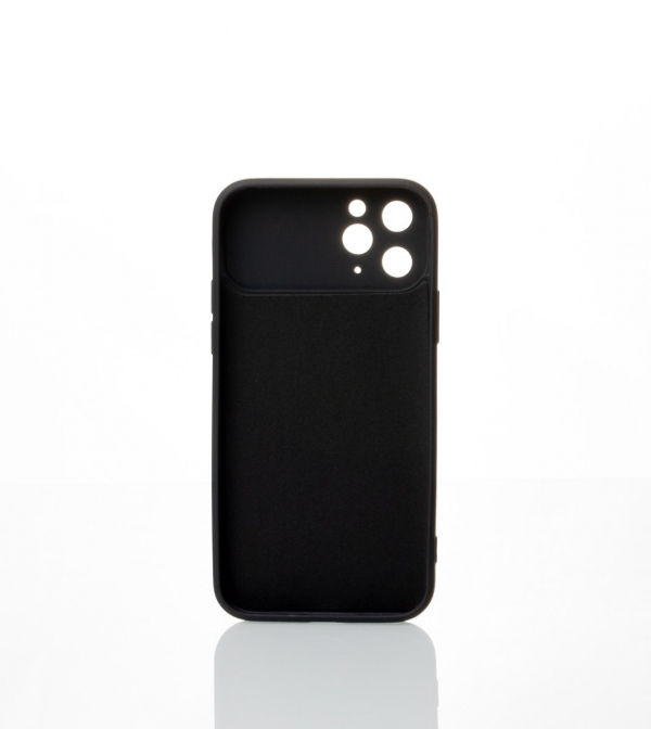 Силиконовый чехол CAMERA PROTECTION для iPhone 11 Pro Max черный