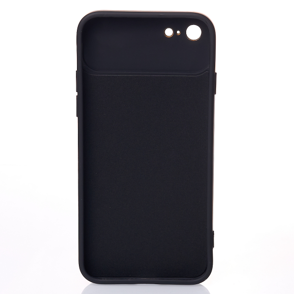 Силиконовый чехол CAMERA PROTECTION для iPhone 7 / iPhone 8 черный