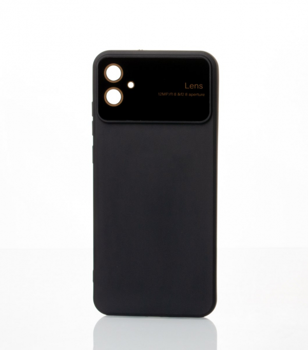 Силиконовый чехол CAMERA PROTECTION для Samsung A04e черный