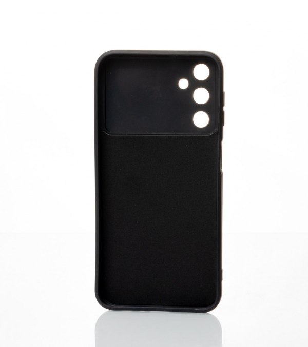 Силиконовый чехол CAMERA PROTECTION для Samsung A14 черный