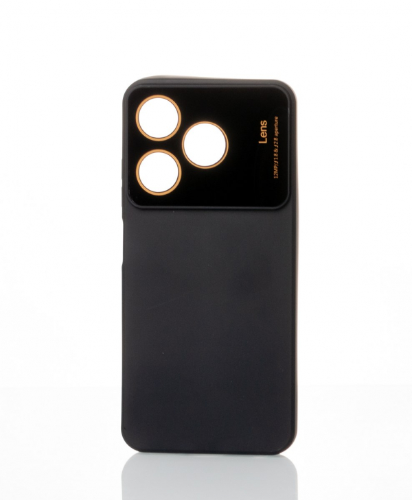 Силиконовый чехол CAMERA PROTECTION для Tecno Spark 10 (KI5q) черный