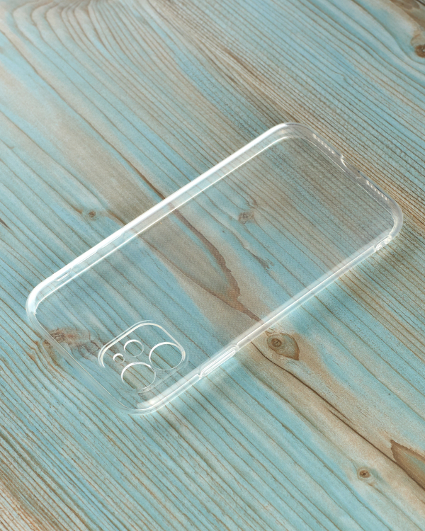 Силиконовый чехол CRYSTAL CASE для iPhone 11 прозрачный