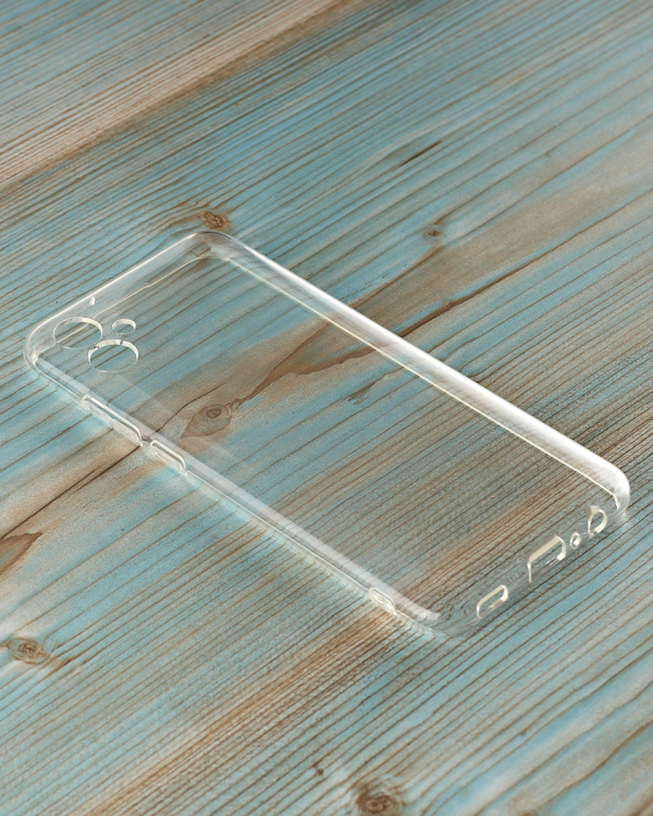 Силиконовый чехол CRYSTAL CASE для Samsung A04e прозрачный