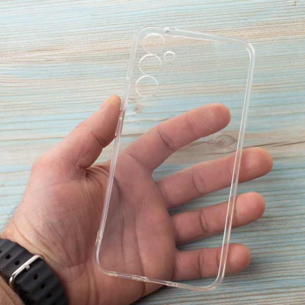 Силиконовый чехол CRYSTAL CASE для Samsung A34 прозрачный