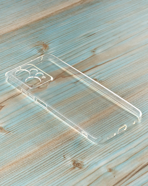 Силиконовый чехол CRYSTAL CASE для Xiaomi Redmi Note 12 4G прозрачный