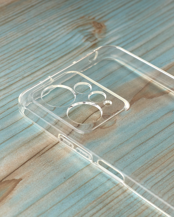 Силиконовый чехол CRYSTAL CASE для Xiaomi Redmi Note 12 4G прозрачный