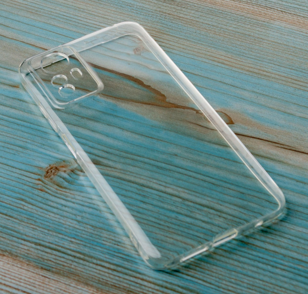 Силиконовый чехол CRYSTAL CASE для Xiaomi Redmi Note 12S прозрачный