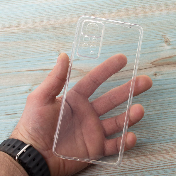 Силиконовый чехол CRYSTAL CASE для Xiaomi Redmi Note 12 Pro/Note 11 Pro прозрачный