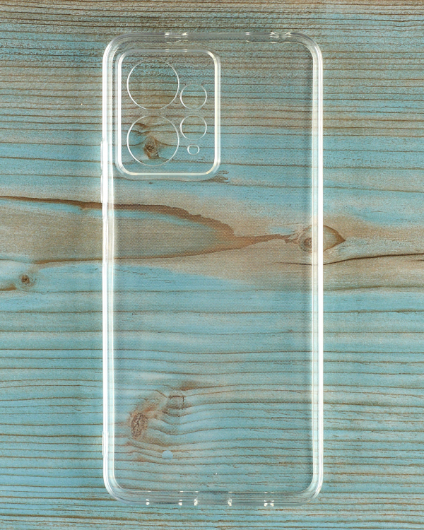 Силиконовый чехол CRYSTAL CASE для Xiaomi Redmi Note 12 4G прозрачный