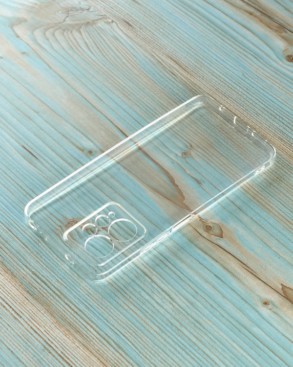 Силиконовый чехол CRYSTAL CASE для Xiaomi Redmi Note 12 4G прозрачный