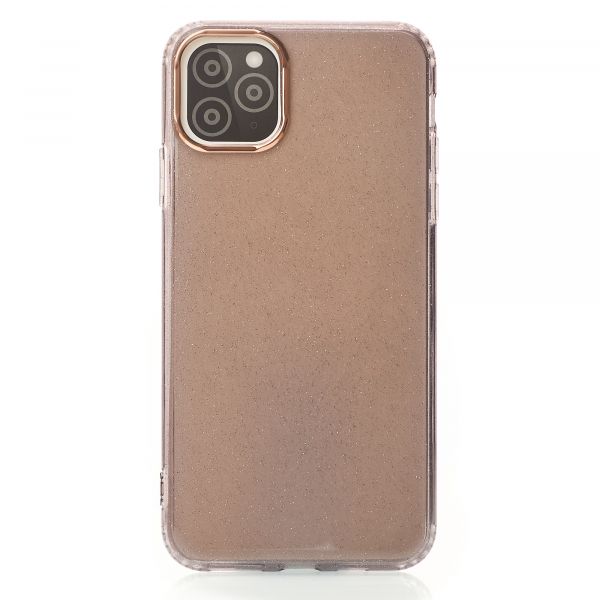 Силиконовый чехол DARK GLITTER для iPhone 11 Pro Max черный
