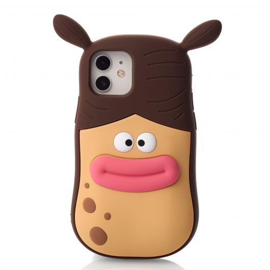 Силиконовый чехол FACE CASE для iPhone 12 / iPhone 12 Pro boy