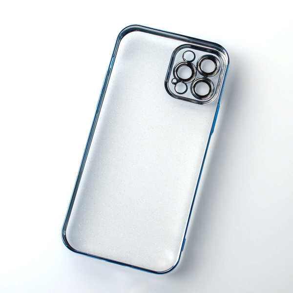 Пластиковый чехол GLITTER для iPhone 11 Pro Max синий