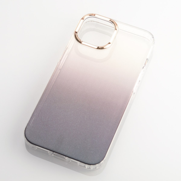 Силиконовый чехол GRADIENT для iPhone 13 черный