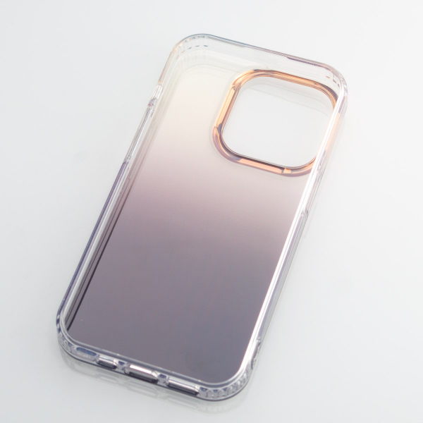 Силиконовый чехол GRADIENT для iPhone 14 Pro черный