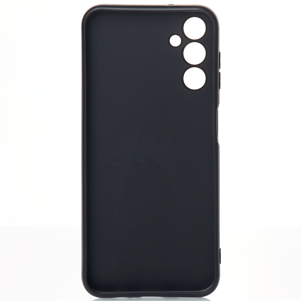 Силиконовый чехол Graphite для Samsung A14 черный