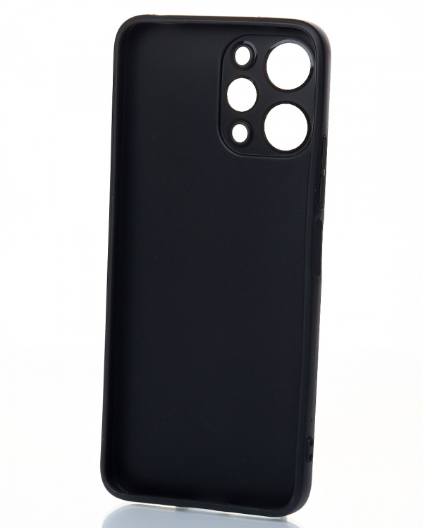 Силиконовый чехол Graphite для Xiaomi Redmi 12 черный