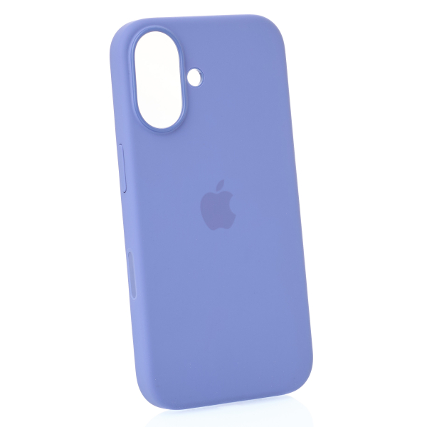 Силиконовый чехол Lux Colors с поддержкой MagSafe для iPhone 16 (AI) Periwinkle