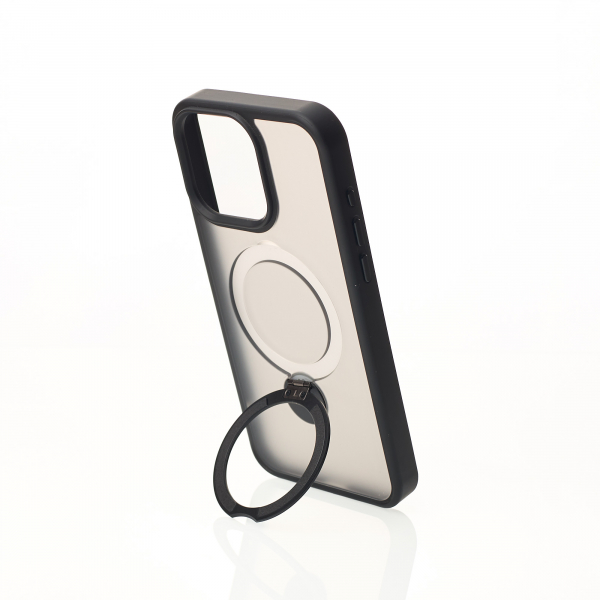 Силиконовый чехол MagSafe 360 для iPhone 11 Pro черный