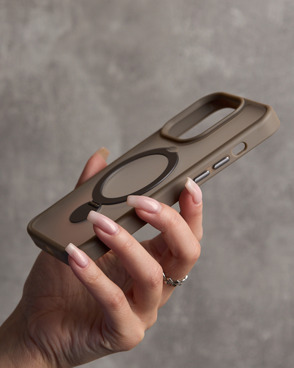 Силиконовый чехол MagSafe 360 для iPhone 11 серый