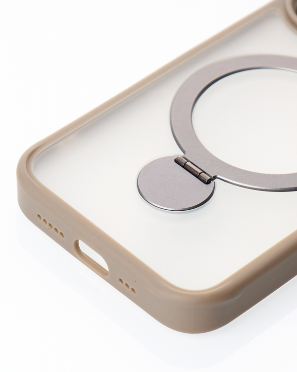 Силиконовый чехол MagSafe 360 для iPhone 11 серый