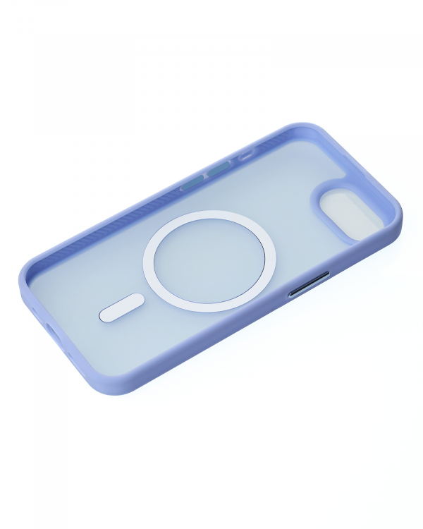 Силиконовый чехол MATTE с поддержкой MagSafe для iPhone 16E lavander