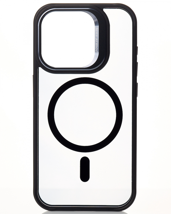 Силиконовый чехол MagSafe SHADOW для iPhone 12 Pro Max черный