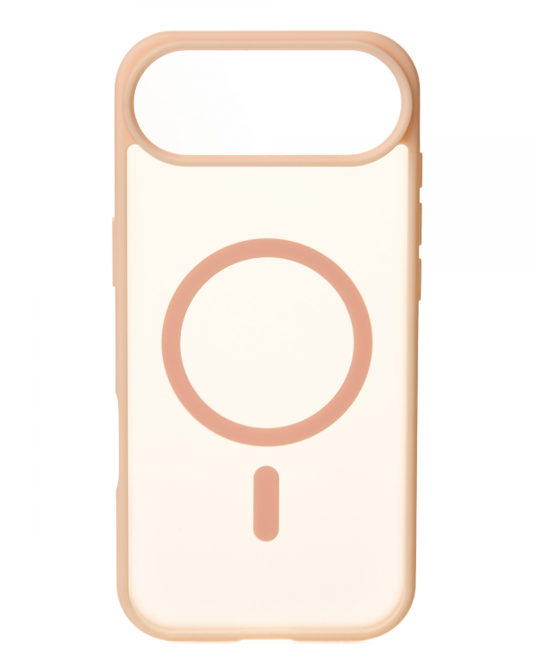 Силиконовый чехол MATTE с поддержкой MagSafe для iPhone 17 AIR dusty pink