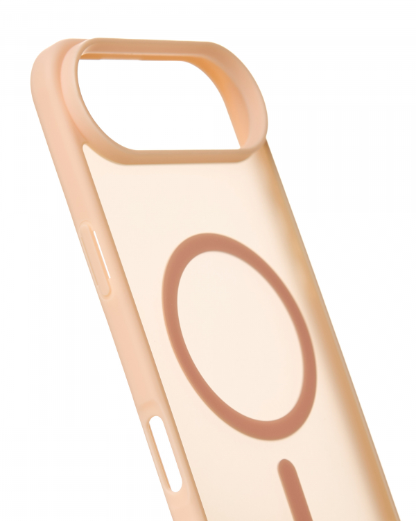 Силиконовый чехол MATTE с поддержкой MagSafe для iPhone 17 AIR dusty pink