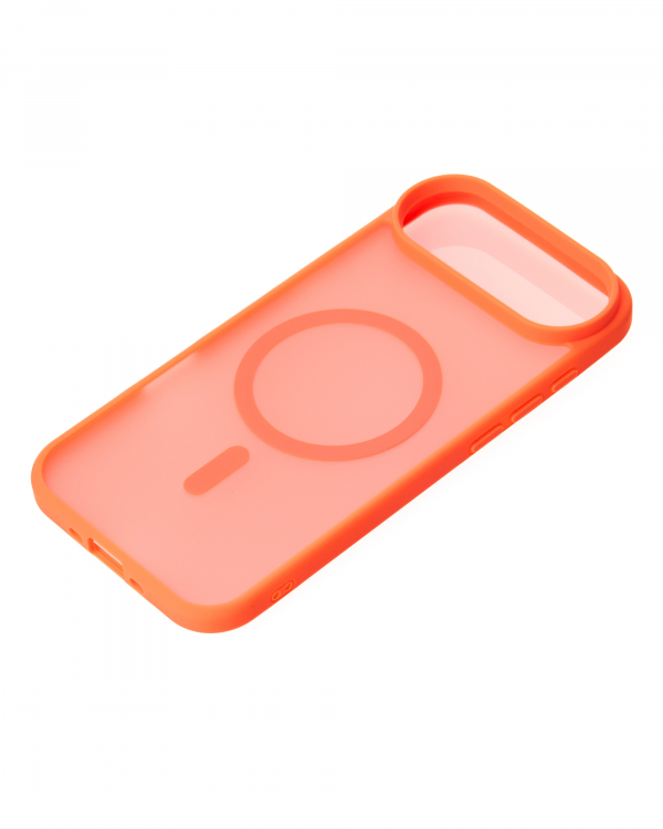 Силиконовый чехол MATTE с поддержкой MagSafe для iPhone 17 AIR orange