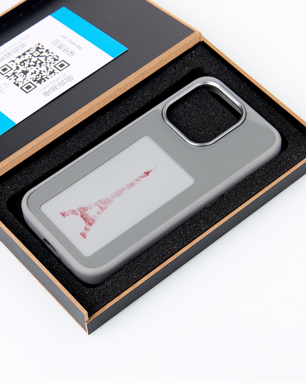 Силиконовый чехол NFC для iPhone 15 Pro серый