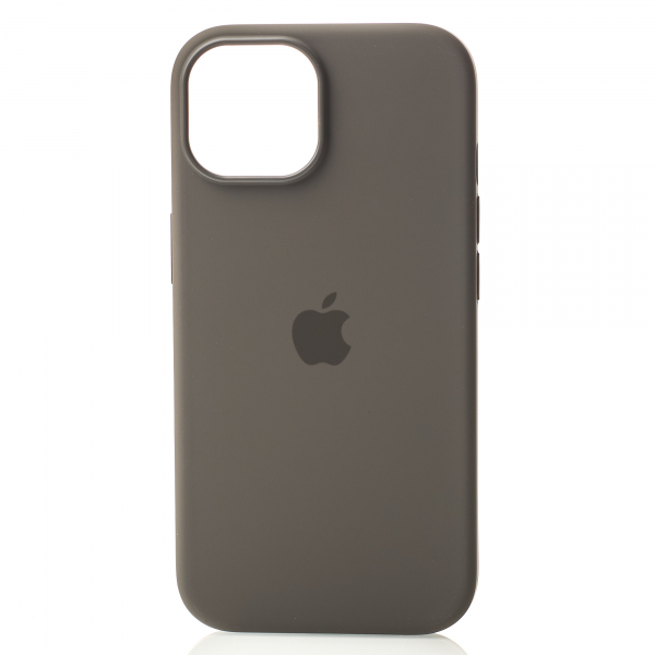 Силиконовый чехол OrigCase "Colors" with MagSafe для iPhone 15 Plus Clay