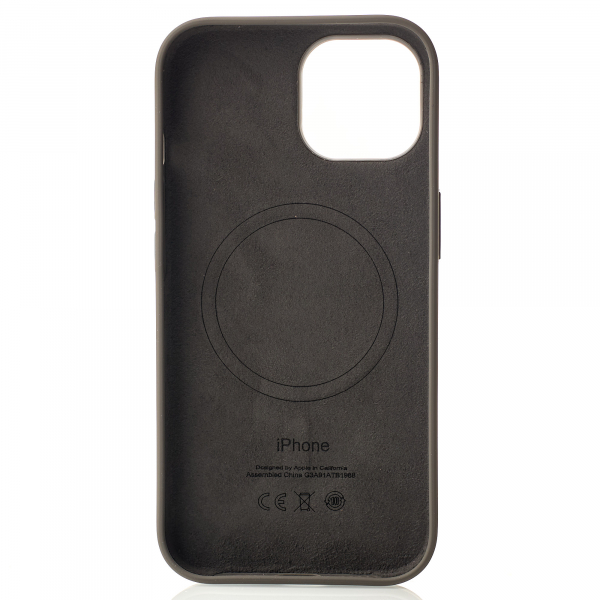 Силиконовый чехол OrigCase "Colors" with MagSafe для iPhone 15 Plus Clay