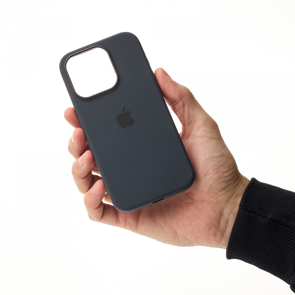 Силиконовый чехол OrigCase "Colors" with MagSafe для iPhone 15 Plus Black