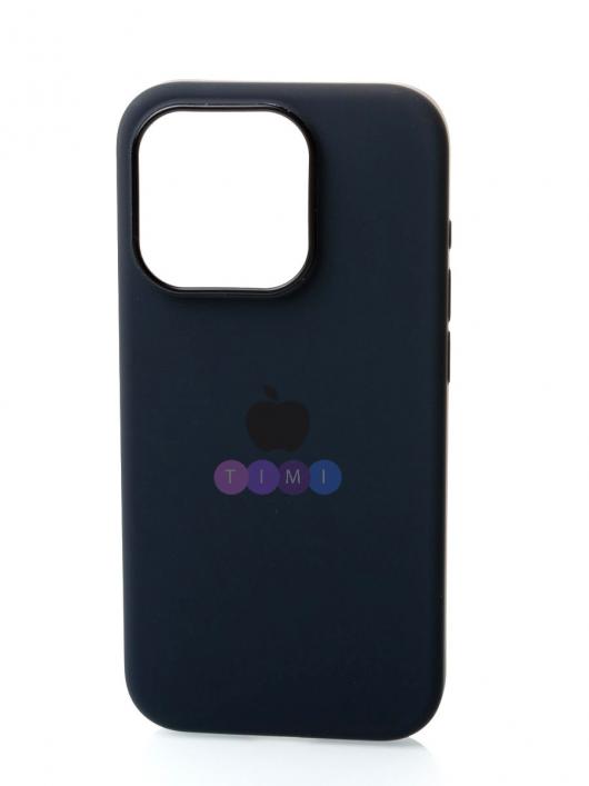 Силиконовый чехол OrigCase "Colors" with MagSafe для iPhone 15 Plus Black