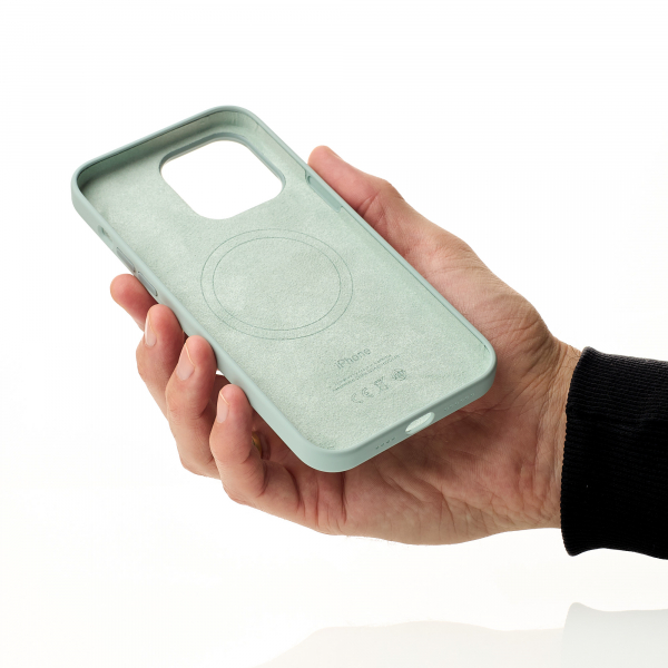 Силиконовый чехол OrigCase "Colors" with MagSafe для iPhone 14 Pro Succulent