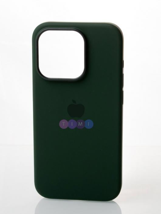 Силиконовый чехол OrigCase "Colors" with MagSafe для iPhone 15 Plus Cypress