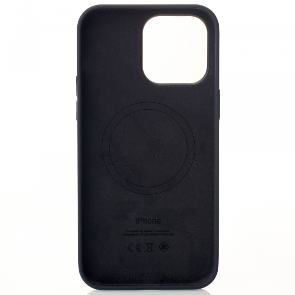 Силиконовый чехол OrigCase "Colors" with MagSafe для iPhone 14 Pro Midnight