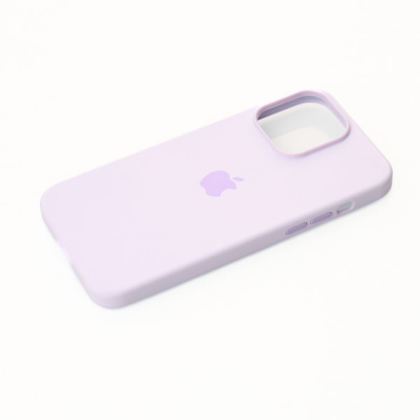 Силиконовый чехол OrigCase "Colors" with MagSafe для iPhone 14 Pro Lilac