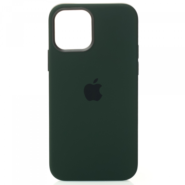 Силиконовый чехол OrigCase "Colors" with MagSafe для iPhone 12 Pro Max Cyprus Green