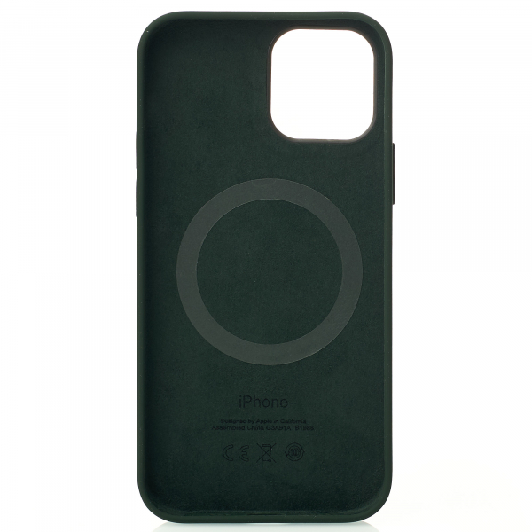 Силиконовый чехол OrigCase "Colors" with MagSafe для iPhone 12 Pro Max Cyprus Green