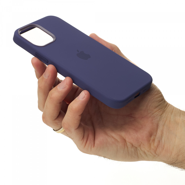Силиконовый чехол OrigCase "Colors" with MagSafe для iPhone 12 Pro Max Amethyst