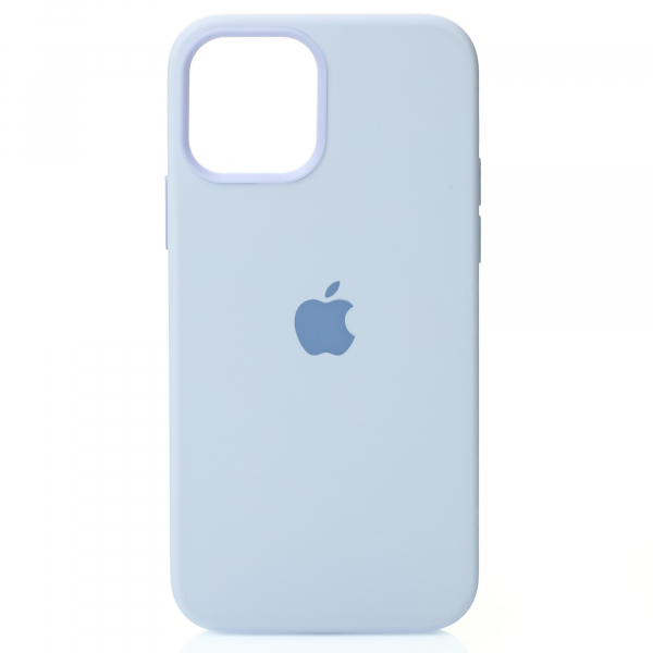 Силиконовый чехол OrigCase "Colors" with MagSafe для iPhone 12 Pro Max Cloud Blue