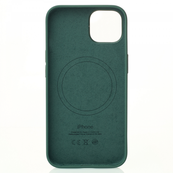 Силиконовый чехол OrigCase "Colors" with MagSafe для iPhone 13 Eucalyptus