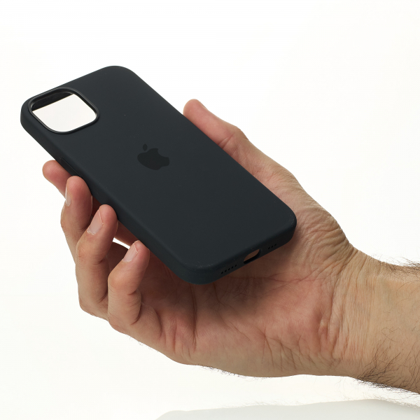 Силиконовый чехол OrigCase "Colors" with MagSafe для iPhone 13 Midnight