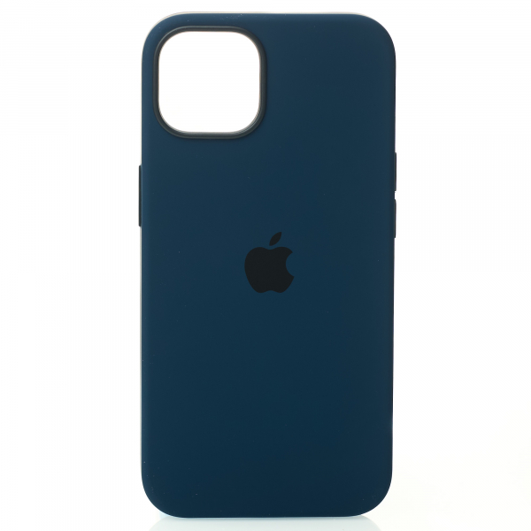 Силиконовый чехол OrigCase "Colors" with MagSafe для iPhone 13 Abyss Blue
