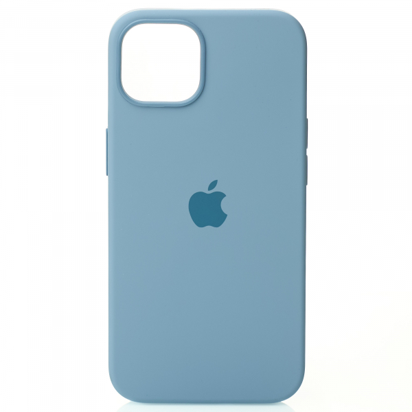 Силиконовый чехол OrigCase "Colors" with MagSafe для iPhone 13 Blue Fog