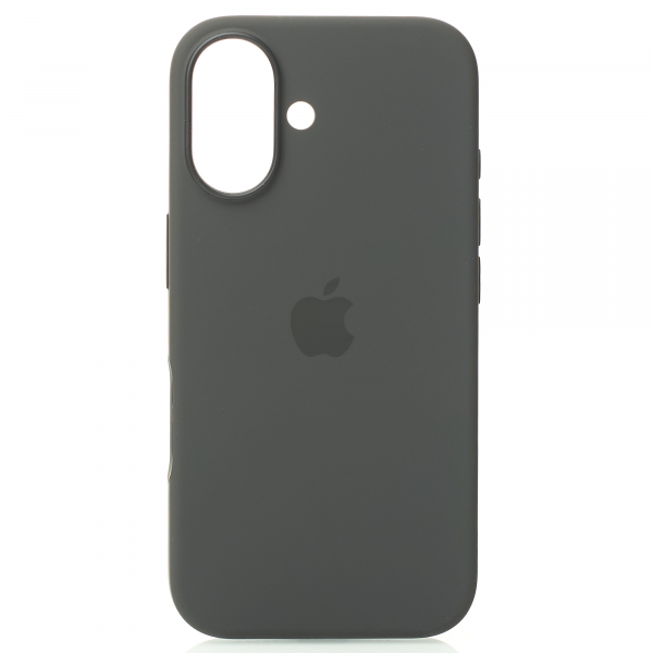 Силиконовый чехол OrigCase "Colors" with MagSafe для iPhone 16 Stone gray