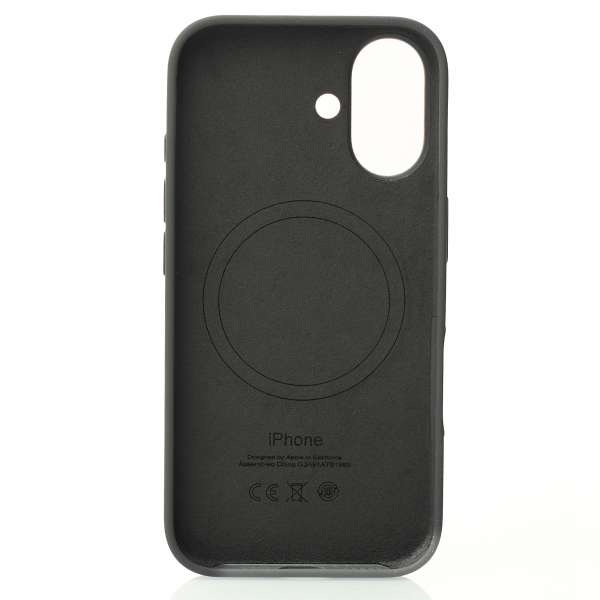 Силиконовый чехол OrigCase "Colors" with MagSafe для iPhone 16 Stone gray